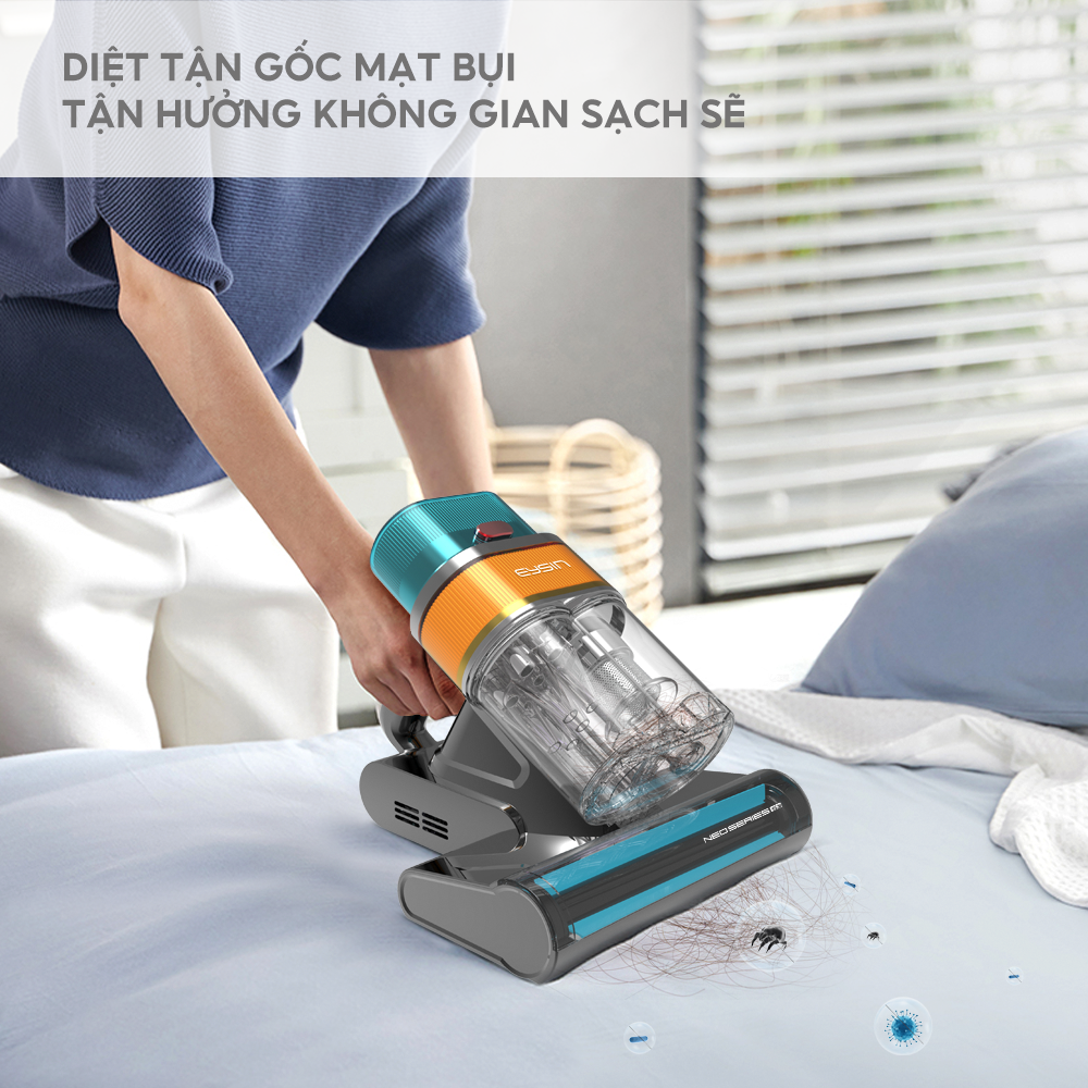 máy hút bụi giường