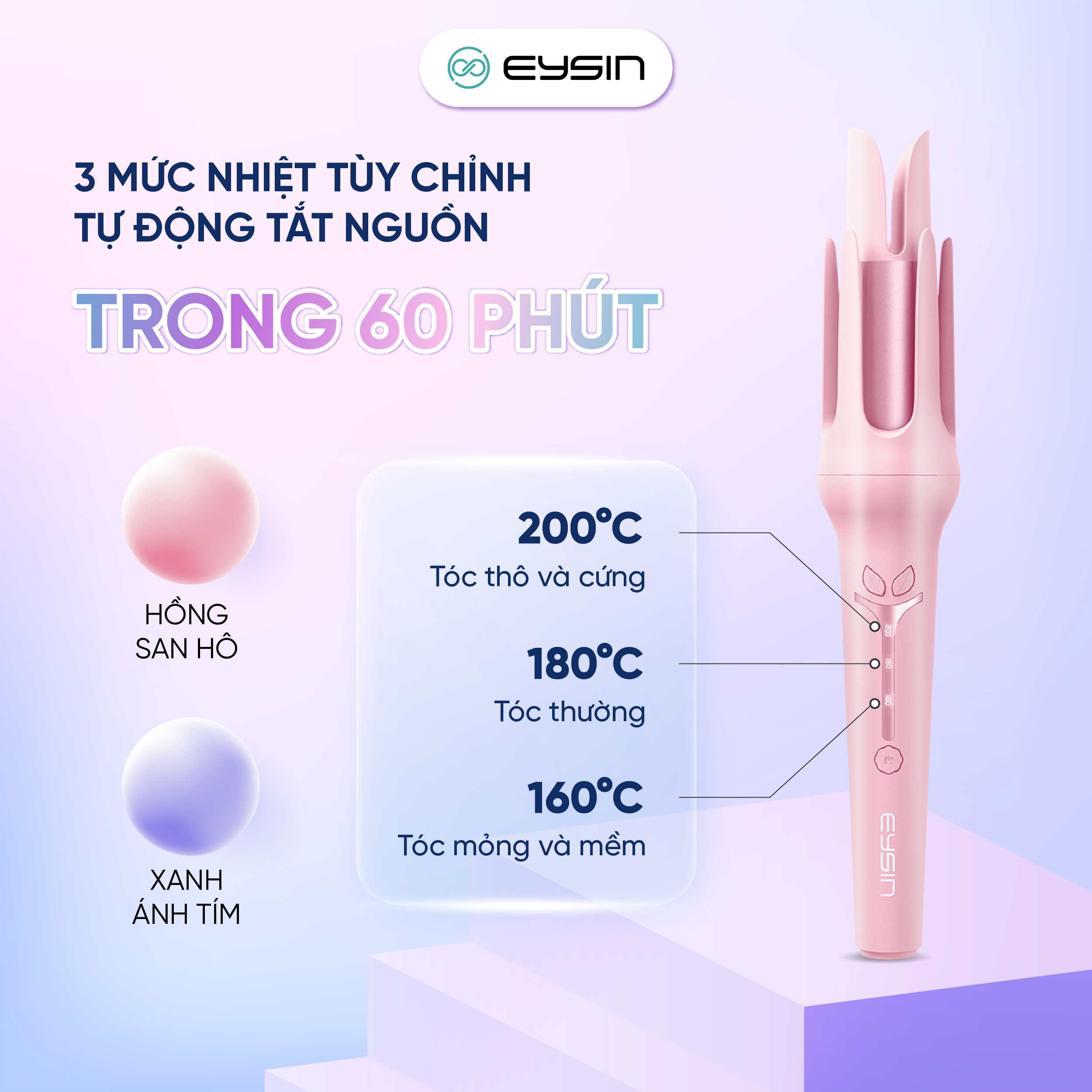 máy uốn tóc tự động