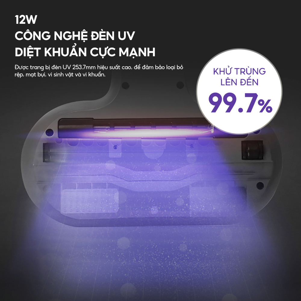 máy hút bụi giường nệm