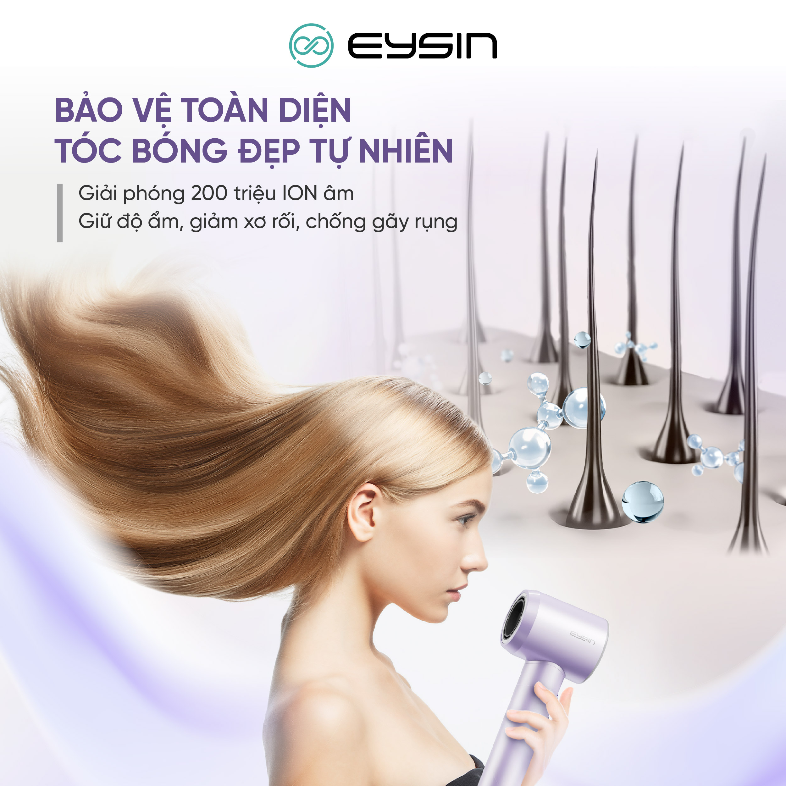 máy sấy tóc ion âm