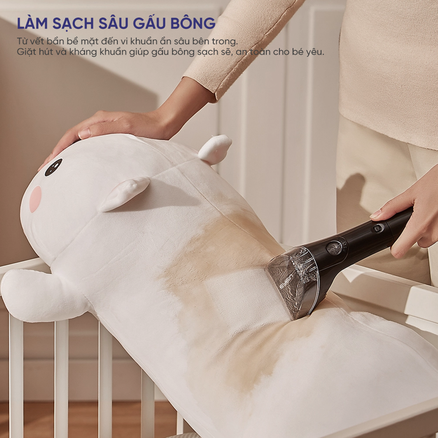 máy hút giặt đa năng cầm tay eysin c10
