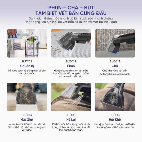 máy hút giặt cầm tay eysin c10