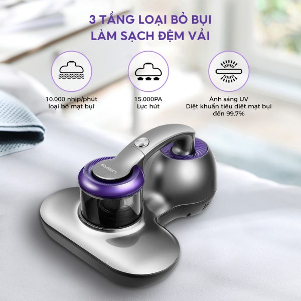máy hút bụi giường nệm