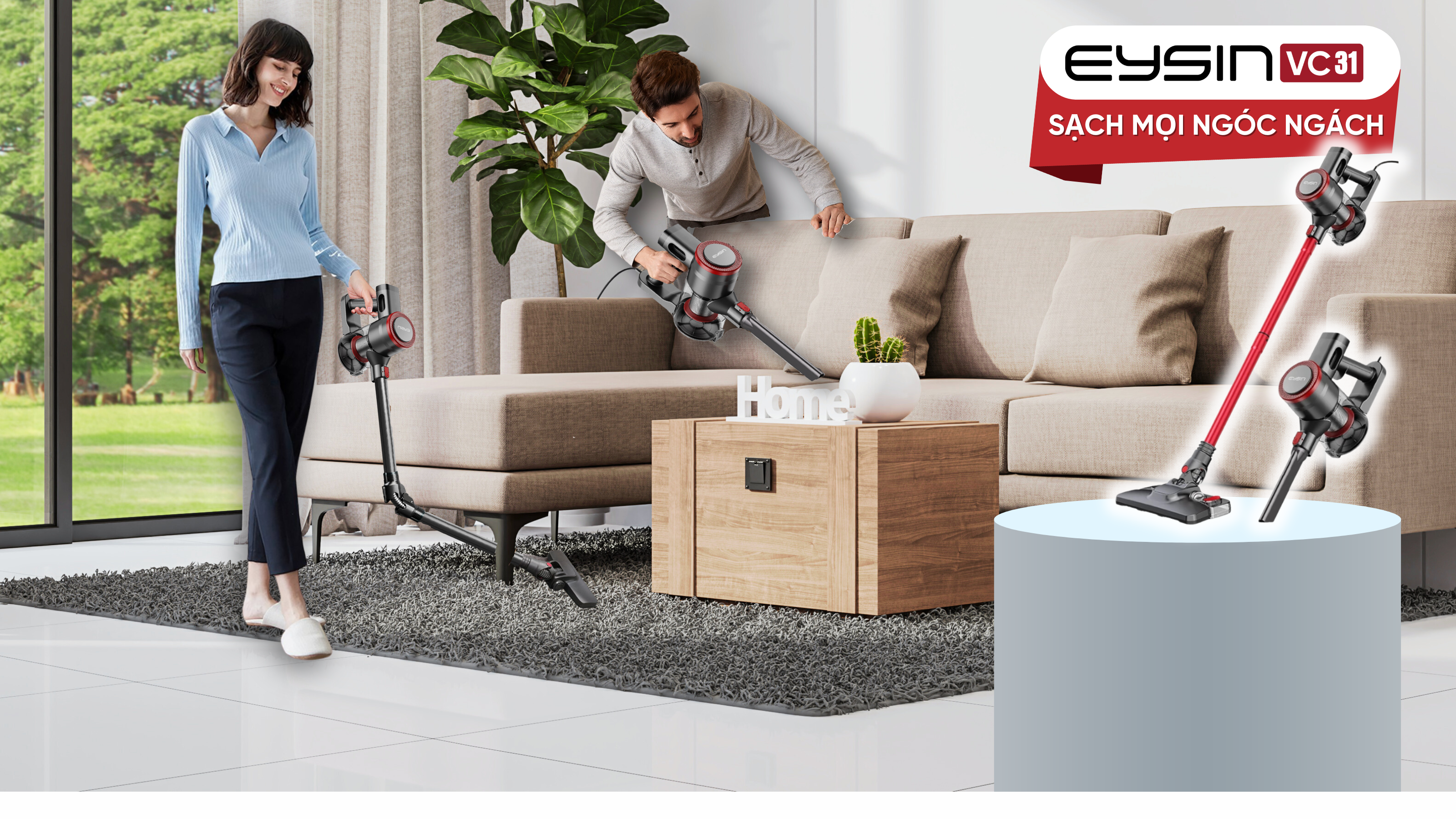 máy hút bụi eysin vc31